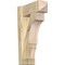 Ekena Millwork Balboa Arts & Crafts Rough Sawn Outlooker, Douglas Fir, 6"W x 14"D x 22"H OUT06X14X22BOA03RDF - alternate 1